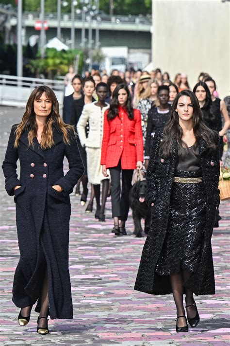 front row chanel haute couture|Chanel's Fall 2024 Couture Collection Goes To The .